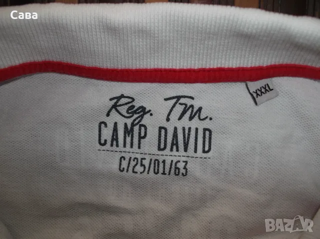 Тениски CAMP DAVID  мъжки,3ХЛ, снимка 12 - Тениски - 55780215