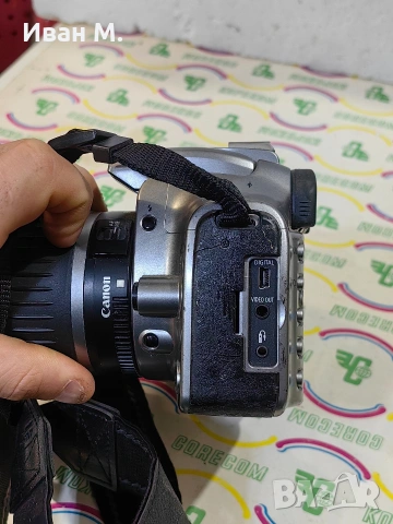 фотоапарат Canon EOS 300D , снимка 10 - Фотоапарати - 53509149