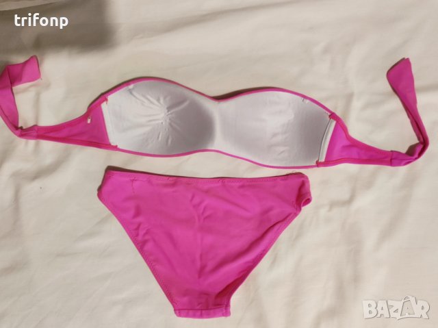 Розов дамски бански S, снимка 2 - Бански костюми - 41642357