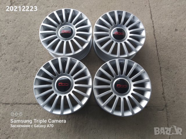 4 броя алуминиеви джанти за FIAT 500 16, снимка 2 - Гуми и джанти - 44147148