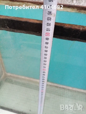 Аквариум с метална рамка, снимка 2 - Аквариуми - 51159860