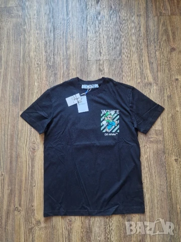 Страхотна мъжка тениска OFF WHITE & MARIO размер S M L XL , снимка 10 - Тениски - 50792263