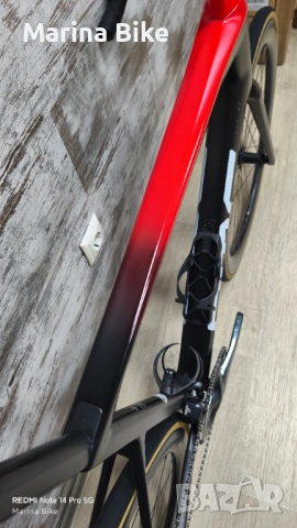 Карбонов шосеен велосипед BMC Teammachine SLR01 MOD Disc Ultegra Di2 Miche | 58, снимка 7 - Велосипеди - 53392911
