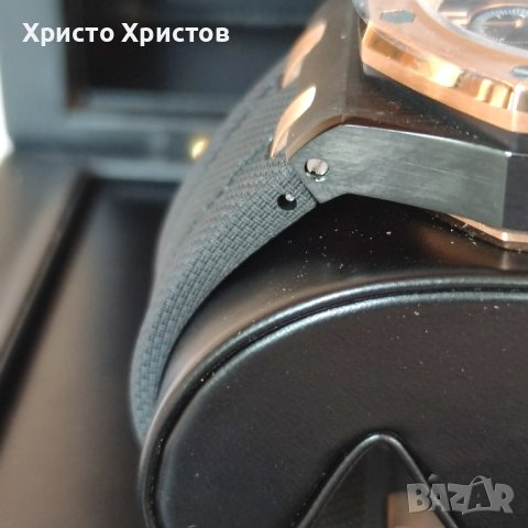 Мъжки луксозен часовник Audemars Piguet Royal Oak Offshore Chronograph Rose gold, снимка 11 - Мъжки - 42209001