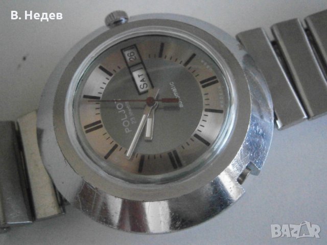 POLJOT automatic, 23 jewels, made in USSR - ТОР! XL size - 44mm!, снимка 2 - Мъжки - 41970844