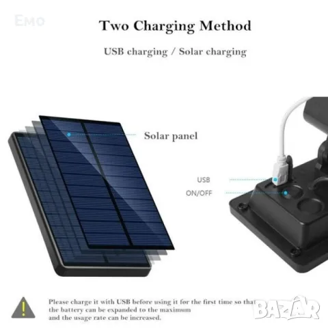 Соларна лампа против комари. , снимка 4 - Соларни лампи - 48323942