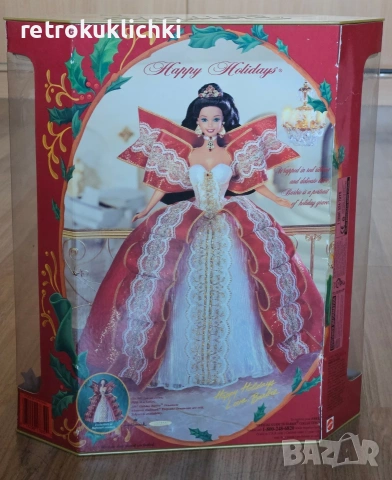 Кукла Барби 1997 Happy Holidays Barbie, снимка 8 - Кукли - 53523230