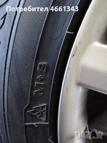 Джанти 17 за мерцедес с зимни гуми, снимка 6 - Гуми и джанти - 52860143
