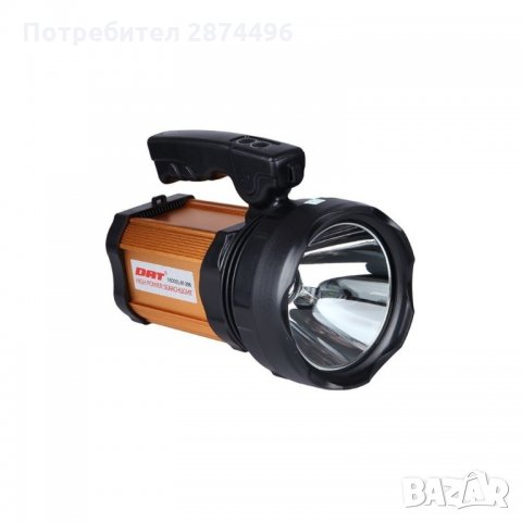 398 Акумулаторен фенер с мощен лед диод 20W T6 CREE, снимка 1 - Оборудване и аксесоари за оръжия - 35801083