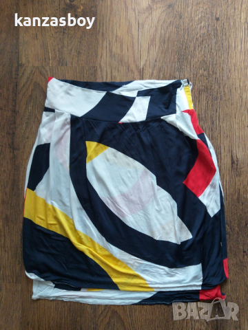 Kenzo multicolor skirt - страхотна къса пола , снимка 2 - Поли - 36117036