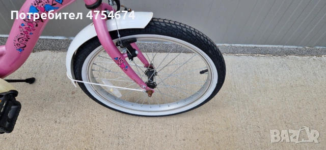 Велосипед Bike star колело за момиче 20" , снимка 6 - Велосипеди - 53779068