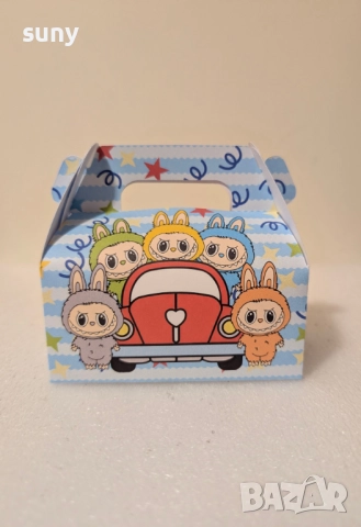 Парти сламки и свирки Лабубу / парти артикули, снимка 7 - Други - 51554445