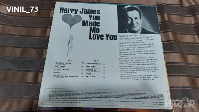  Harry James – You Made Me Love You, снимка 2 - Грамофонни плочи - 36351391