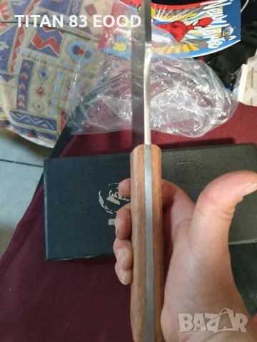 Нож за месо и кости за рязане на месо, ръчно изработени, тежки месарски брадви, ръчно ковани, снимка 4 - Ножове - 50256933