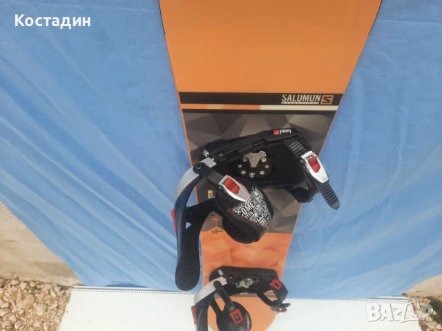 сноуборд  Salomon Wild Card +автомати 155см. , снимка 5 - Зимни спортове - 53205875
