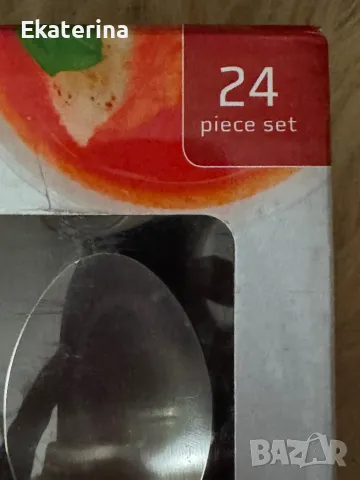 Комплект прибори за хранене за 6 души, снимка 4 - Прибори за хранене, готвене и сервиране - 49452413
