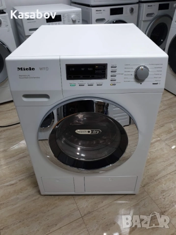 XL 8/5кг Miele WT1 Пералня със Сушилня TwinDos Миеле 12м Гаранция, снимка 4 - Перални - 51991369