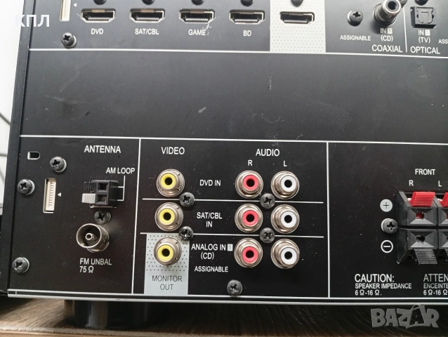 5.1 канален ресивър PIONEER VS-324 USB hdmi , снимка 10 - Ресийвъри, усилватели, смесителни пултове - 53681383