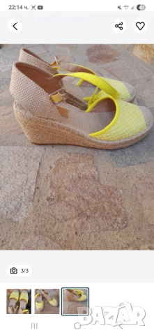 Дамски сандали на платформа, снимка 3 - Сандали - 51546719