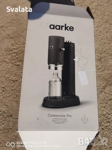 Апарат за газиране Aarke, Carbonator Pro, 1л, матово черно покритие, снимка 4 - Други стоки за дома - 56049015