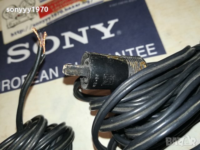 UNITRA-2БР КАБЕЛИ ЗА КОЛОНИ 2Х4 МЕТРА 2806230737, снимка 7 - Тонколони - 41377970