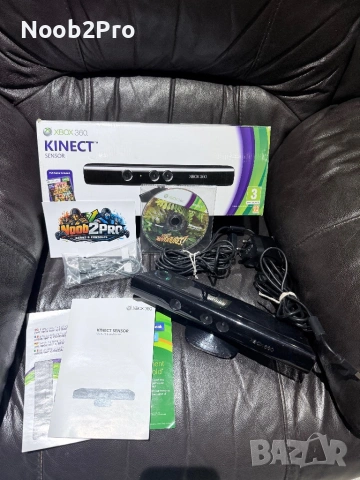 Xbox 360 S – комплект с Kinect + игри, снимка 3 - Xbox конзоли - 53740756