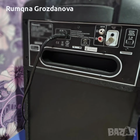 Bluetooth Karaoke тонколона Panasonic SC-TMAX10, снимка 3 - Bluetooth тонколони - 50429237