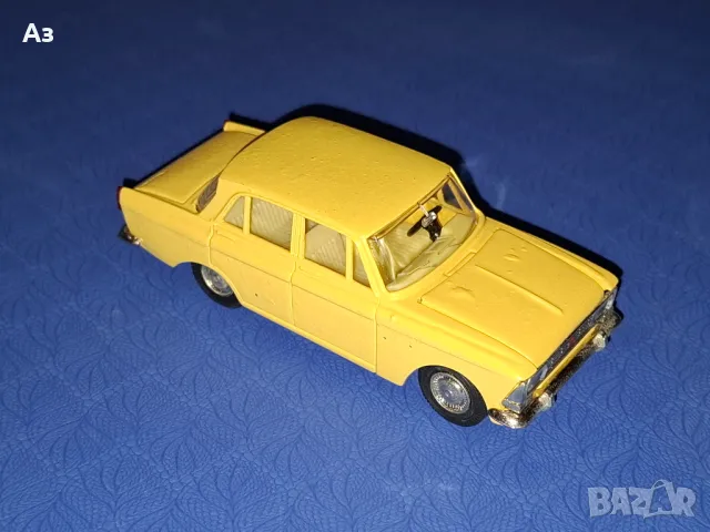 Стар руски метален модел на кола Москвич 408 А1 - 1:43 Сделано в СССР , снимка 5 - Колекции - 49937489