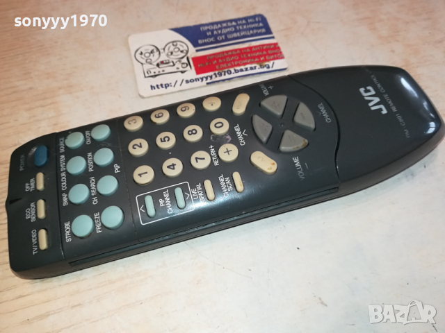 JVC RM-C891 TV/VCR REMOTE-ВНОС SWISS 0303241252, снимка 5 - Дистанционни - 44583647