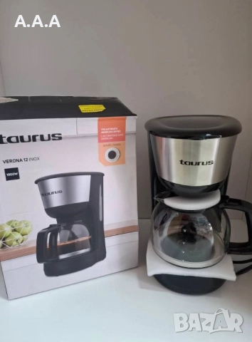 Кафеварка с филтър Taurus 6 чаши 1000W