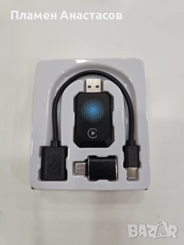 CarPlay Wireless Adapter – безжичен адаптер за Apple CarPlay (2025 Upgrade), снимка 8 - Аксесоари и консумативи - 53282802