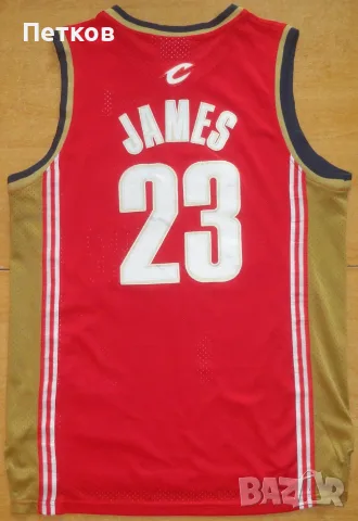 NBA баскетболен потник Cleveland Cavaliers #23 LeBron James L, снимка 5 - Баскетбол - 56203599