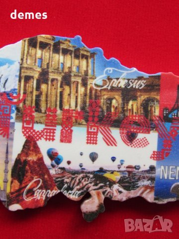 Автентичен магнит от Турция-карта, снимка 9 - Колекции - 35778374