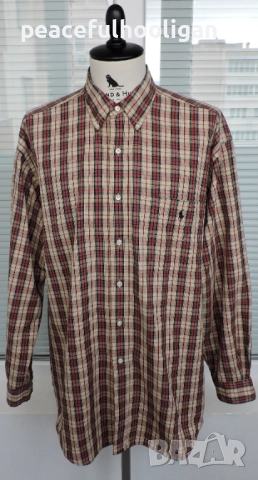 Polo Ralph Lauren Mens Multicolour Checked Long Sleeve Casual Shirt Size XXL