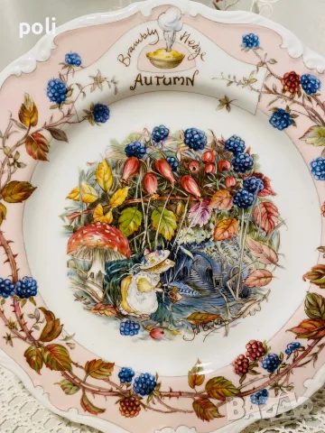 порцеланова чиния, снимка 2 - Антикварни и старинни предмети - 56089370