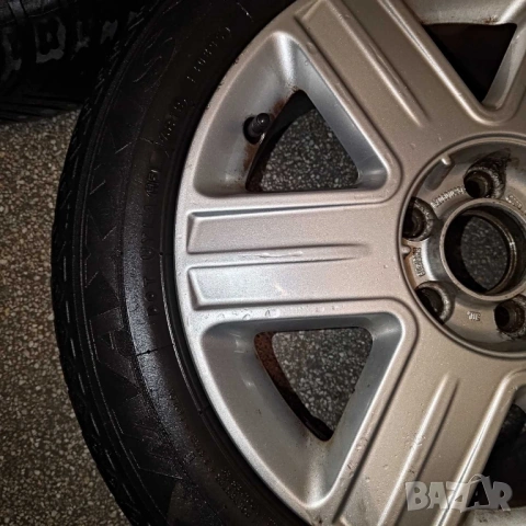 Продавам джанти от AUDI А2 15/6J/ET37 с гуми, снимка 8 - Гуми и джанти - 53759694