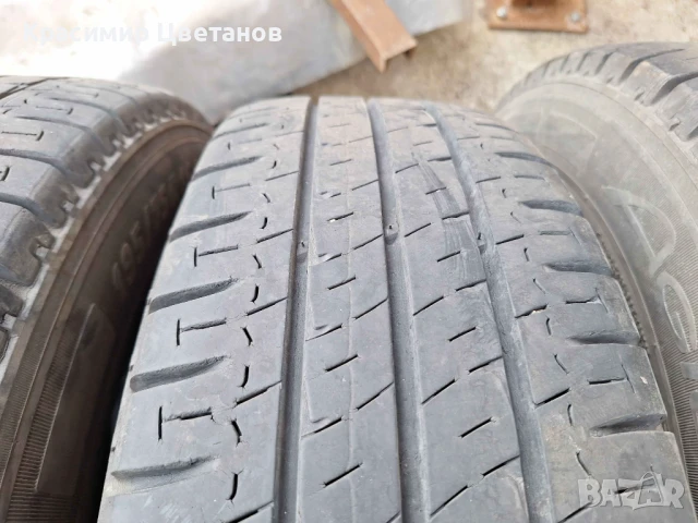 6бр. запазени летни гуми Michelin Agilis 195/75 R16С, снимка 3 - Гуми и джанти - 51209042