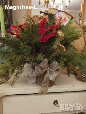 Коледна декорация , снимка 3 - Декорация за дома - 52590150