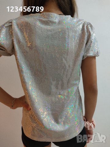 Блузка за момиче номер 158-164., снимка 3 - Детски Блузи и туники - 41425192