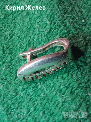 ЕЛЕГАНТНА АЖУРНА СРЕБЪРНА ОБЕЦА СРЕБРО 925 АНГЛИЙСКО ЗАКОПЧАВАНЕ ВЕРСАЧЕ ОРНАМЕНТИКА 46789, снимка 11 - Обеци - 46446058