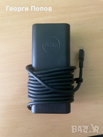 Dell - USB Type - C, 65W, Оригинално зарядно за лаптоп, снимка 3 - Кабели и адаптери - 51483073