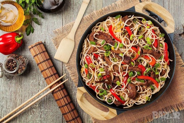 Електрически уок Bestron Asia Lounge AEW100AS XL 1500 W 5L, снимка 5 - Печки, фурни - 41100802