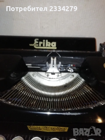 Пишещи печатни машини, стара немска,марка,,АDLER" и българска от 90-те години. , снимка 11 - Антикварни и старинни предмети - 41701030