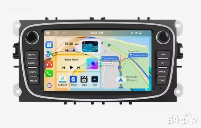 Мултимедия с навигация GPS и Android за Ford -Focus, Mondeo, Galaxi,C Max, S Max, Kuga, снимка 2 - Навигация за кола - 55730446