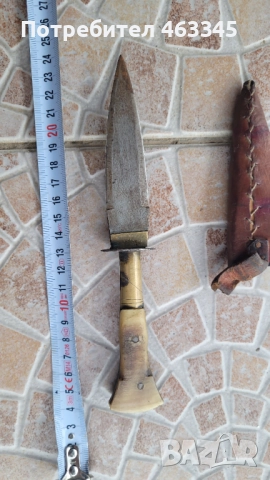 Нож, кама, кинжал. Персийска кама от 19-ти век, снимка 4 - Антикварни и старинни предмети - 52866809