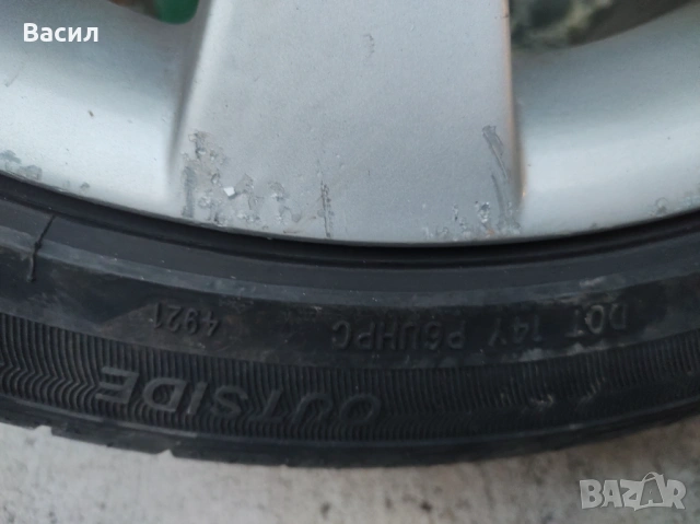 18 цола джанти БМВ style 124 с гуми 225/45/ZR18 , снимка 9 - Гуми и джанти - 53699804