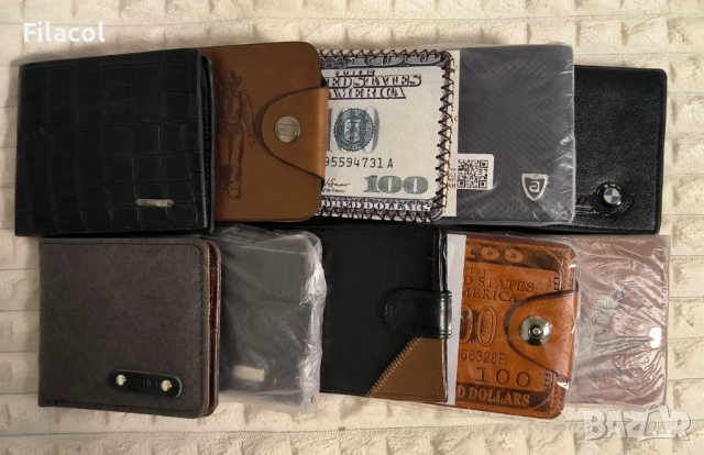 Ликвидация - 104 броя мъжки портфейли, снимка 2 - Портфейли, портмонета - 52391240