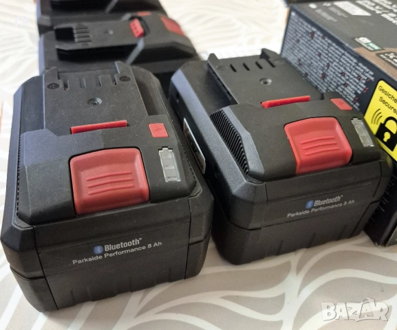  Батерия Parkside 8, 4, 2ah 20V и Двойно зарядно 2x4.5 Ah, снимка 2 - Други инструменти - 51969979