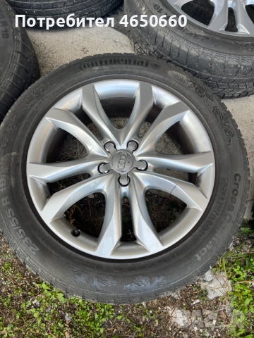 19 цолови джанти със зимни гуми за Ауди Q5, снимка 3 - Гуми и джанти - 52455500