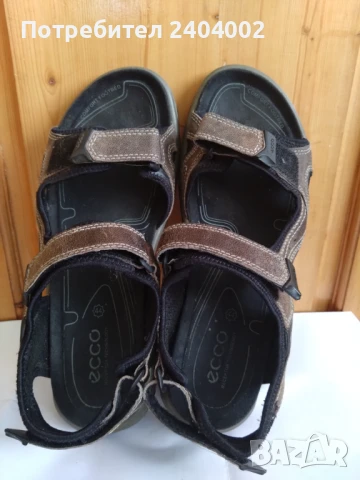 Сандали Ecco №44-Receptor technology,стелка 29см, снимка 8 - Мъжки сандали - 51391614